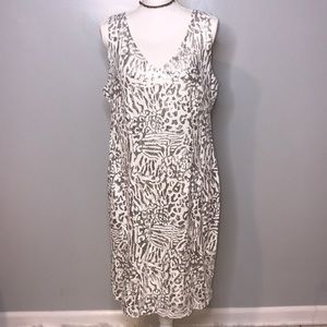 NWOT Forever 21 Plus Sequins Silver Midi Dress 2X